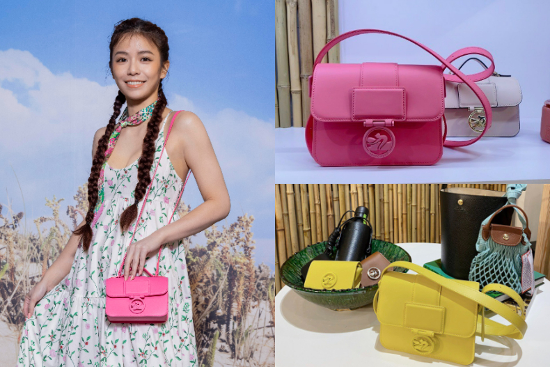 劉品言同款是這咖！LONGCHAMP「高顏值小方包」開箱，甜甜價＋大容量超實用