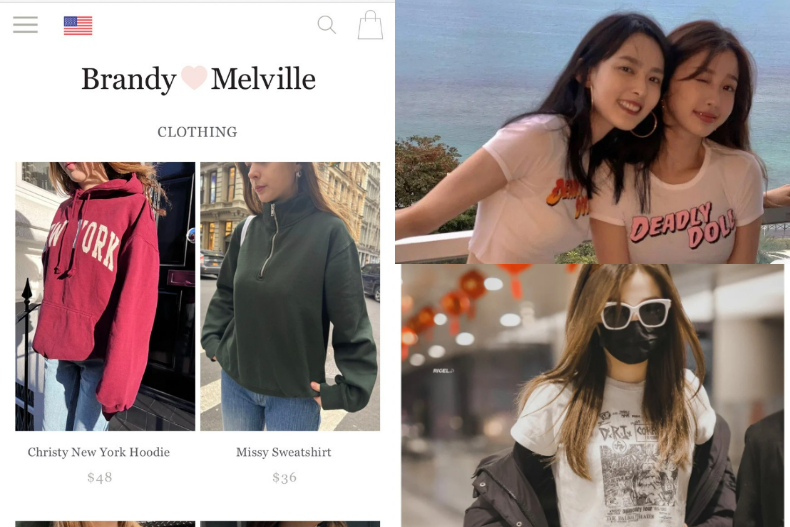 ▲Brandy Melville