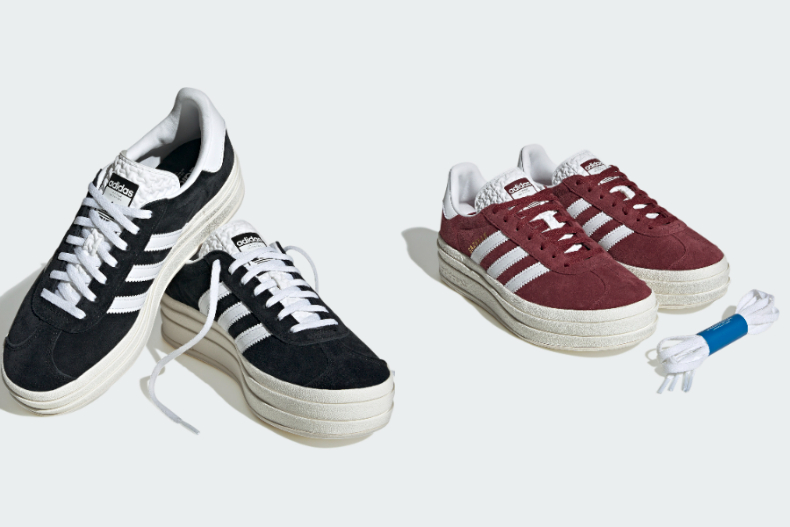 ▲adidas Originals Gazelle Bold長腿厚底款