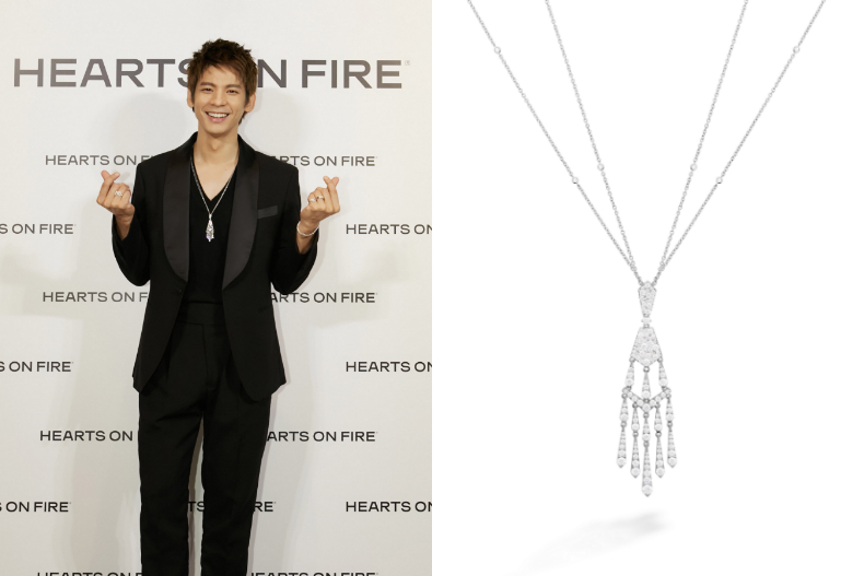 林柏宏化身Hearts On Fire一日男友！ 打造幸福浪漫鑽石時尚