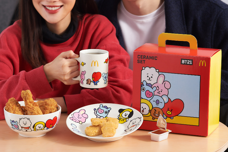 麥當勞「買一送一」連21天，紅豆派、薯來堡回歸快吃！超可愛「BT21陶瓷餐具」驚喜開搶