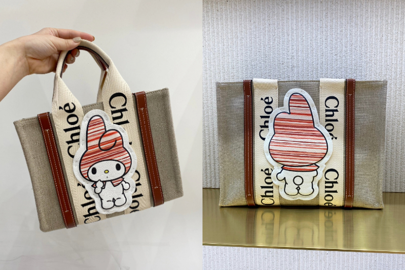 ▲Chloé My Melody農曆年限定聯名Woody中型托特包，NT.41,900