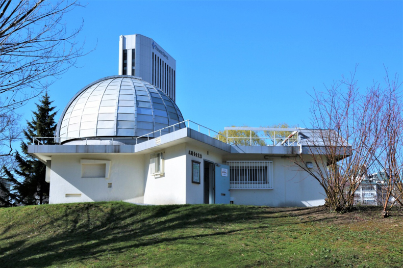 ▲中島公園 札幌市天文台