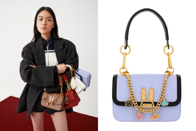 ▲CHARLES & KEITH 兔耳翻蓋手提包，NT.2,990