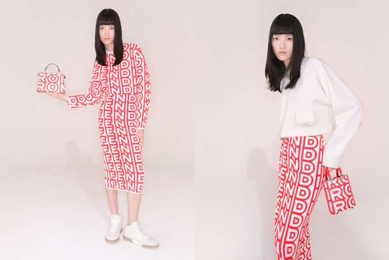 ▲FENDI 新年限定系列Peekaboo ISeeU Petite，NT.138,000(左)；FENDI 新年系列 Mini Sunshine Shopper，價格店洽(右)