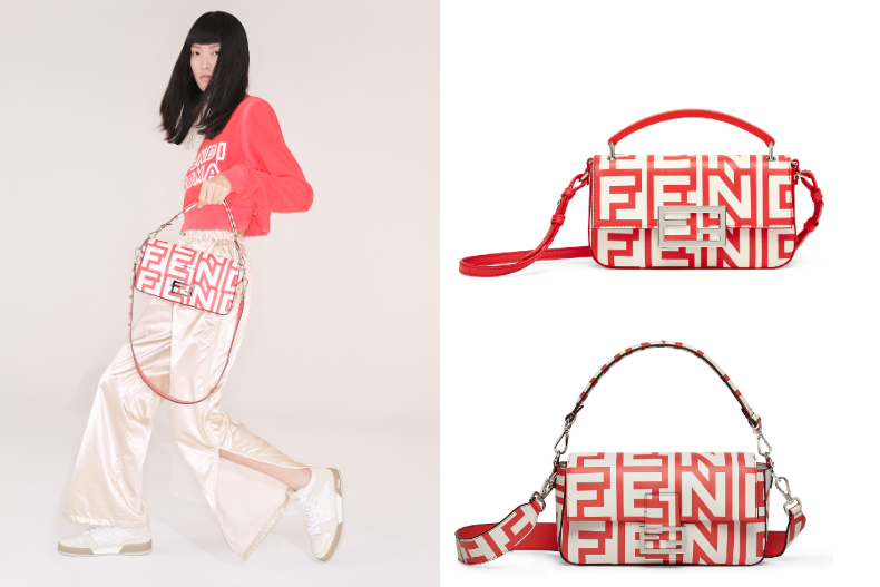 ▲FENDI 新年系列 Baguette，價格店洽