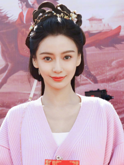 ▲Angelababy分享精修照