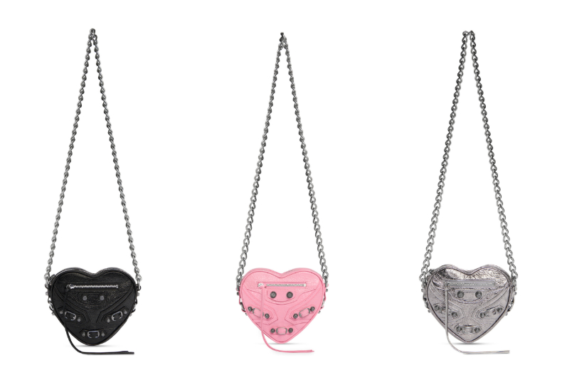 ▲BALENCIAGA LE CAGOLE HEART MINI BAG，NT.51,500