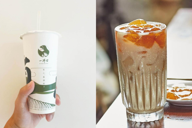 一沐日「逮丸奶茶」軟Ｑ草仔粿爆紅，每天早上都在排隊！限時3天「買一送一」衝了