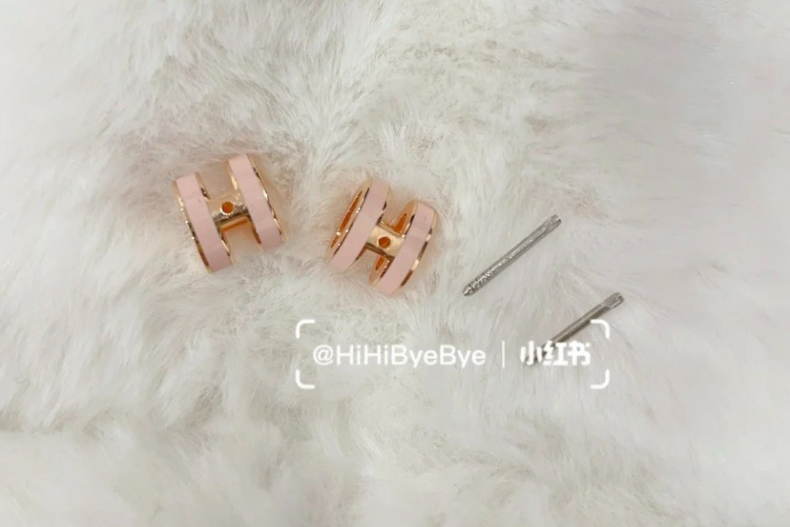 ▲愛馬仕POP H 耳環改造教學