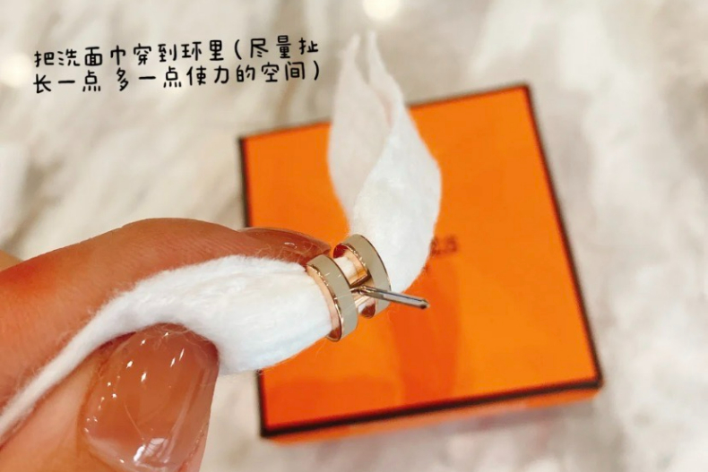 ▲愛馬仕POP H 耳環改造教學