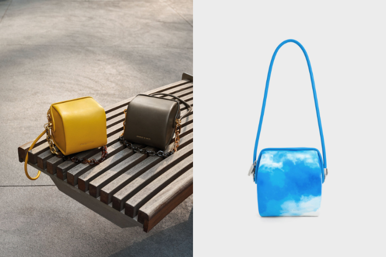 ▲CHARLES & KEITH Ridley 鍊條斜背包，NT.2,390