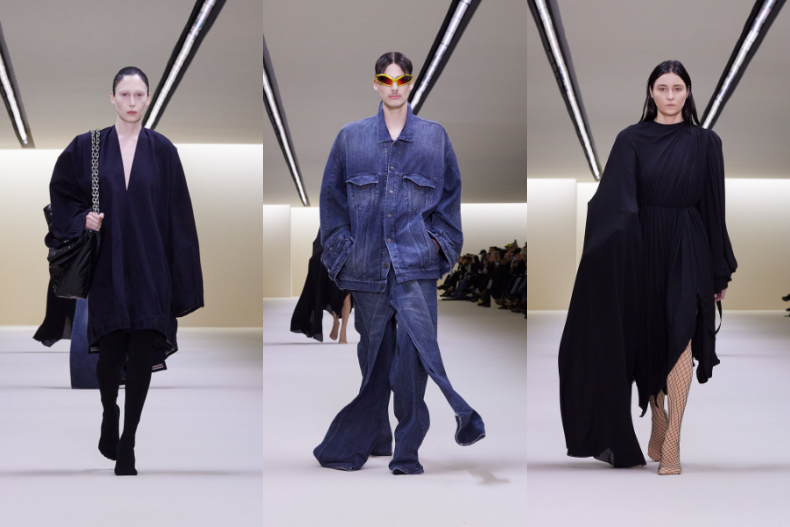 楊丞琳紅唇X黑禮服冷豔看秀！BALENCIAGA 2023冬季系列：時尚不再是種娛樂化的表達