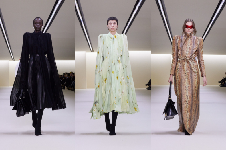 楊丞琳紅唇X黑禮服冷豔看秀！BALENCIAGA 2023冬季系列：時尚不再是種娛樂化的表達