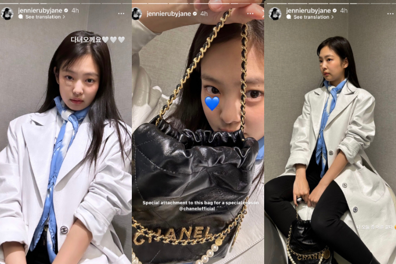 FotoJet (1) - FotoJet (1).jpg ok蹦成焦點!Jennie破相後「純白連身褲」飛巴黎看秀,同框男神因1舉動遮臉羞笑