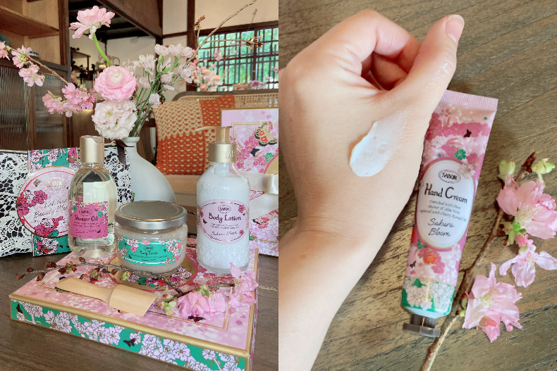 把日常保養收盡春天的美好～Sabon櫻花、Elemis玫瑰三部曲，自己就能療癒嬌寵自己