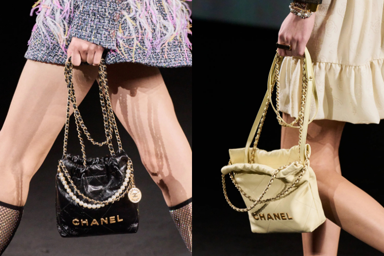 CHANEL「迷你22包」開賣！4種顏色＋價錢＋細節一次看，珍珠背帶仙氣指數直接破表