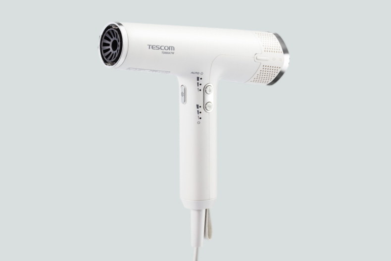 大風量、超輕巧、低噪音又有高顏值！TESCOM 首款 BLDC 沙龍級負離子吹風機