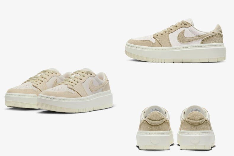 ▲Air Jordan 1 Elevate 低筒，NT.4,500→NT.3,599→NT.2,519