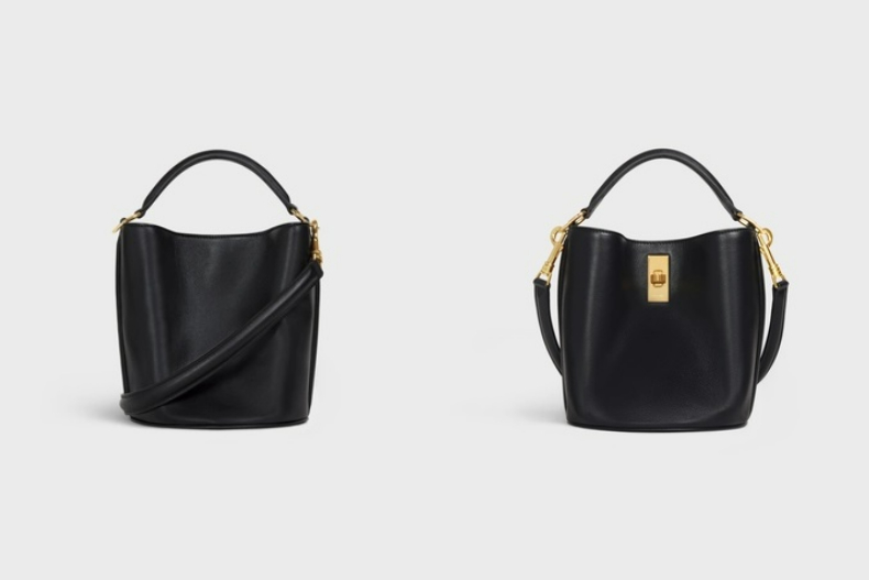 CELINE 平滑小牛皮TEEN BUCKET 16手袋，NT.85,000