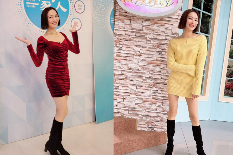 看不出是47歲！林佳儀一雙美腿太超過～身材管理靠「降脂蔬果昔」配方公開