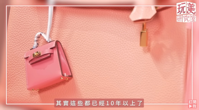 關穎的愛馬仕包包太精彩了！百萬精品包沒在藏，迷你凱莉、粉紅色柏金包…一次看個夠