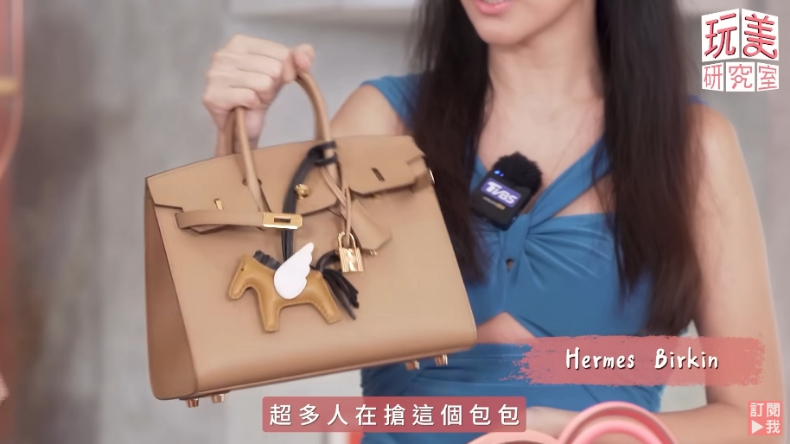 關穎的愛馬仕包包太精彩了！百萬精品包沒在藏，迷你凱莉、粉紅色柏金包…一次看個夠
