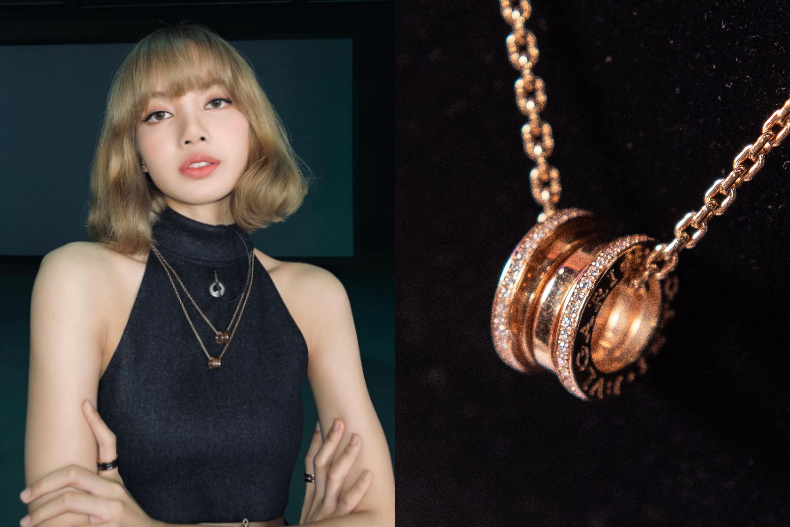 LISA 210萬「白金鑽石項鍊」太閃了！揭開「寶格麗」飾品秘密，入門款首選它準沒錯｜頂級之夜