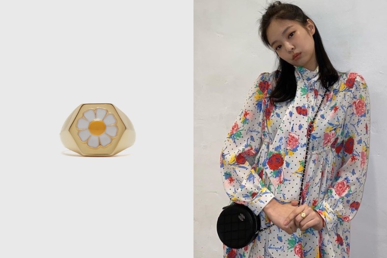 ▲Jennie同款：WILHELMINA GARCIA 小雛菊戒指，NT.5,980。