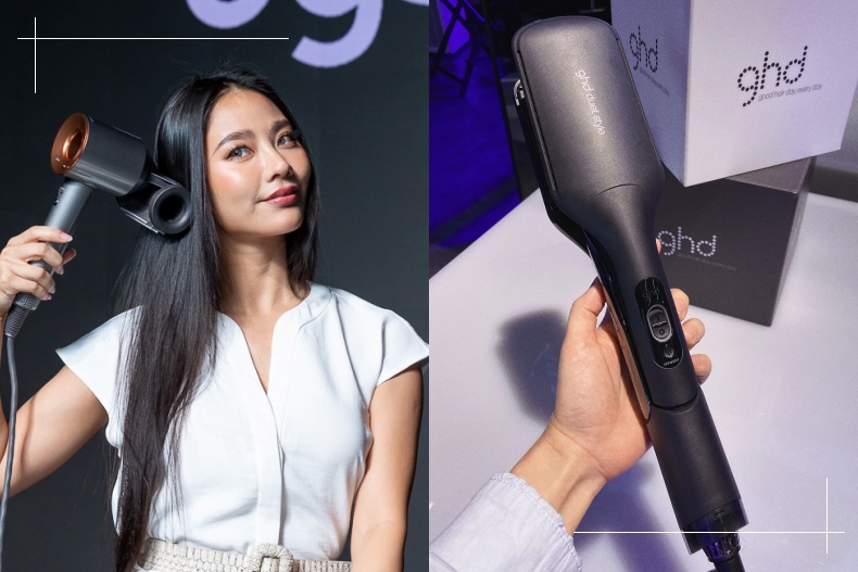 吹風機+平板夾二合一!全球首創「ghd造型夾吹風機」太狂!Dyson抗毛躁順髮吹嘴也值得收