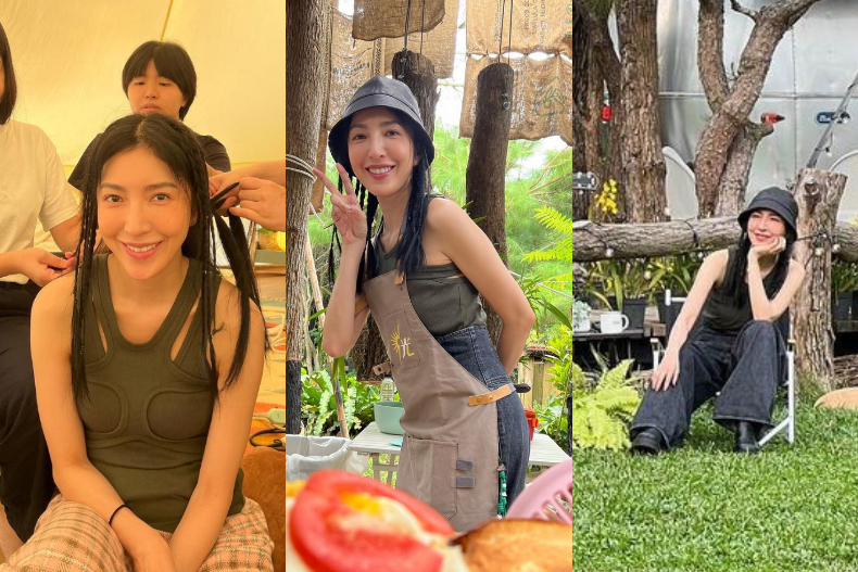 楊謹華《光露營》搭配又美又實穿！3套「戶外穿搭」推薦，下次去露營也要跟著穿