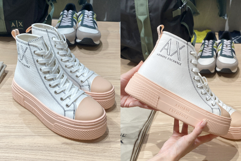 瘦子丹寧帥氣、Karencici小露性感！AX 2023春夏新品太燒，這雙厚底帆布鞋超Q