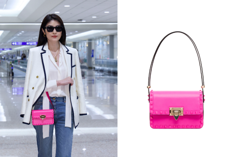 ▲Valentino Garavani Ruckstud23，價格店洽