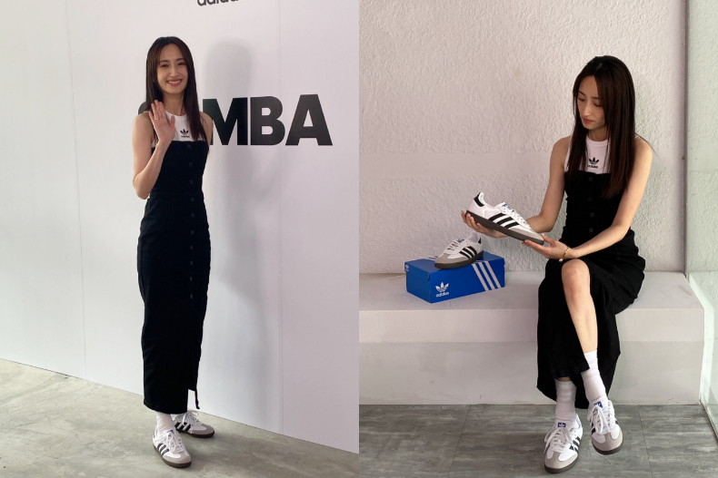 跟著柯佳嬿、Jennie穿！全球爆紅「復古球鞋穿搭」示範，她靠1招讓腿變超細