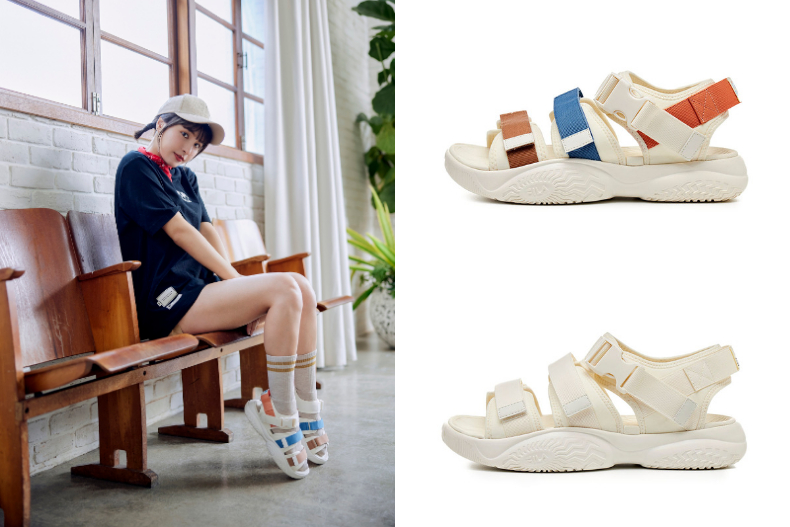▲FILA TAPERED SANDALS 2 中性涼鞋，NT.1,880