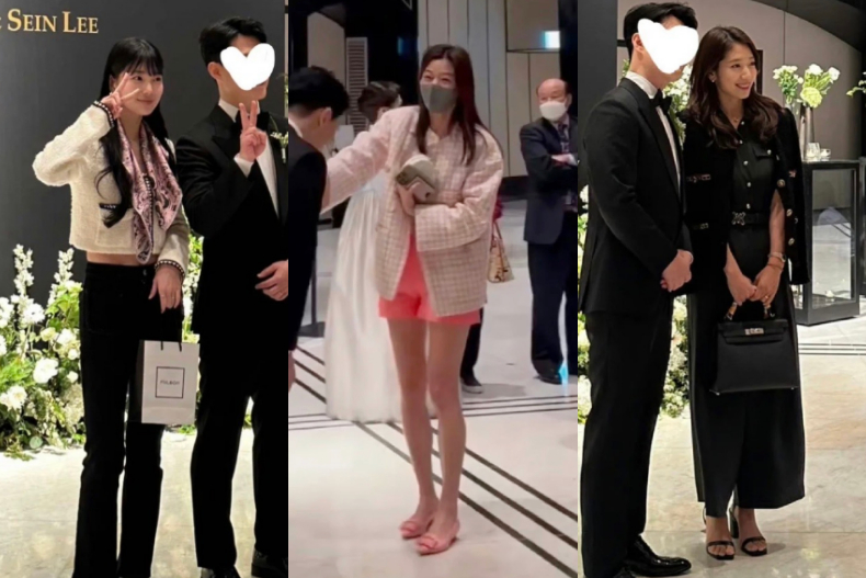 千頌伊重新營業！全智賢婚禮穿搭披「嫩粉CHANEL外套」登場，逆天美腿直接完勝秀智、朴信惠