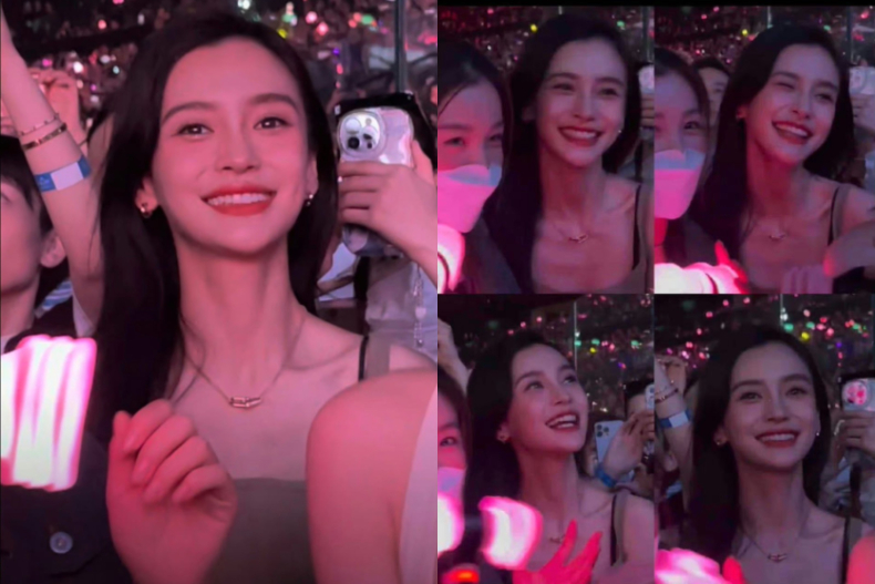 Angelababy、貝克漢凍齡狀態掀熱議！復刻4年前同框造型0變化，廣告畫面搶先曝光