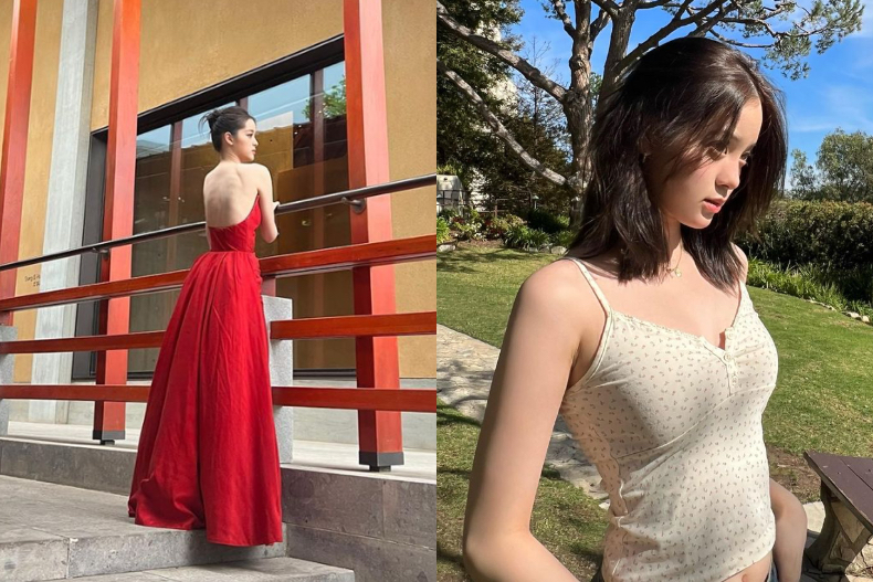 22 - 22.jpg 歐陽娜娜「大紅低胸禮服」女人味爆棚!白皙「美背+鎖骨」太誘人,22歲成各大品牌時尚寵兒