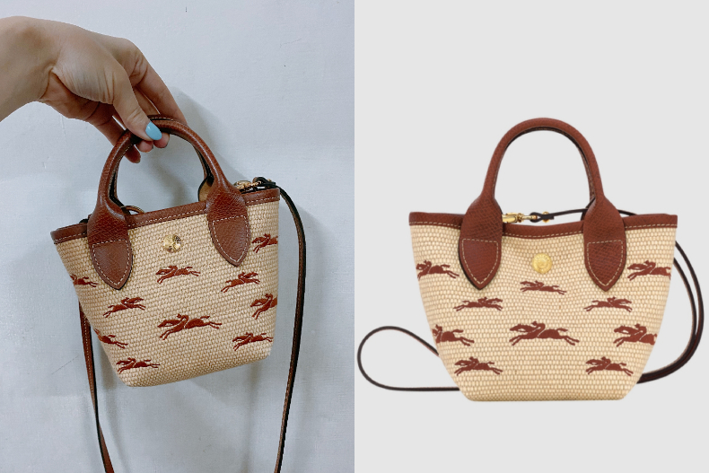 LONGCHAMP LE PANIER PLIAGE 手提包 XS，NT.8,800
