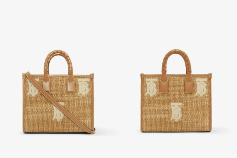 BURBERRY 迷你 Freya 托特包，NT.59,000