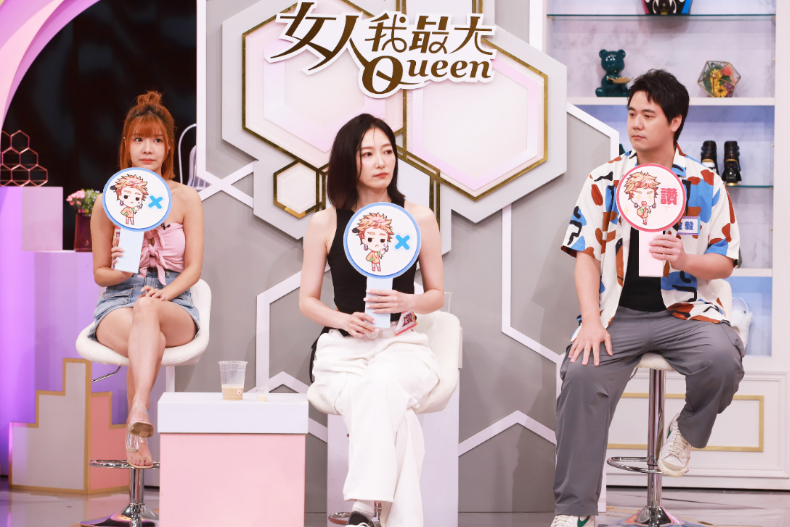 ▲三位評審艾融、林立雯、惟毅評分