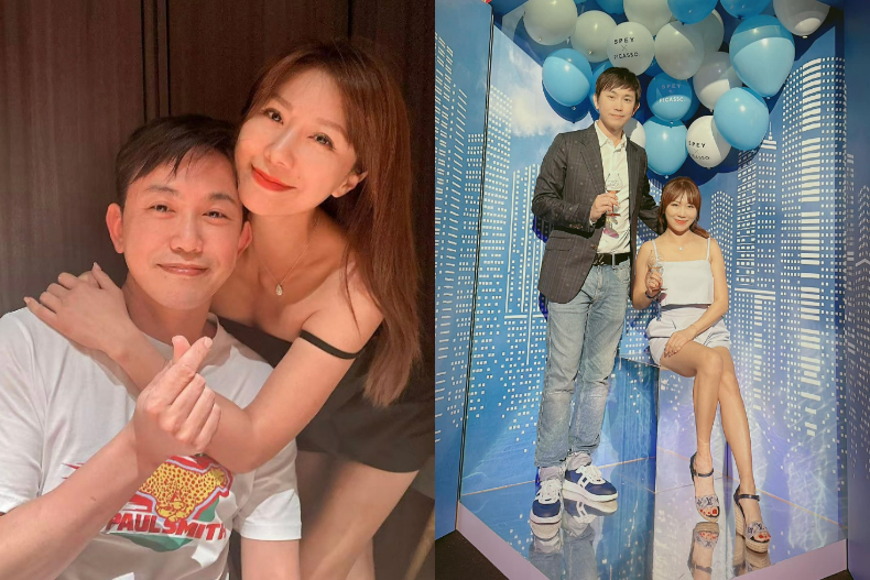 佩甄甜摟老公大放閃！細肩帶小黑裙辣秀「隱藏版好身材」，私服穿搭3招超顯年輕