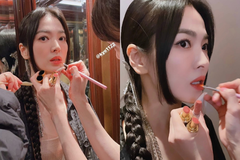 宋慧喬新照美成仙！「粉嫩寶寶唇」成減齡關鍵，透膚裸粉唇色根本大寫的高級