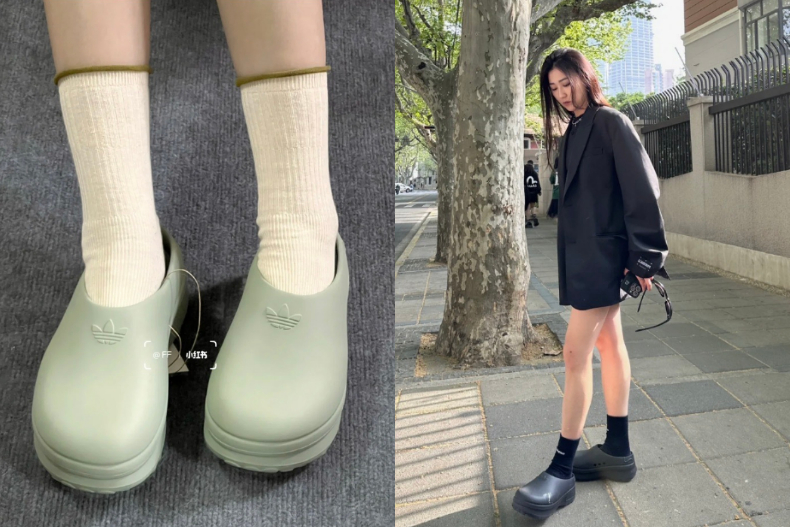 韓星搶穿Crocs洞洞鞋！夏季「休閒拖鞋」推薦，趙露思同款爆紅、愛迪達網友公認「百搭好穿」