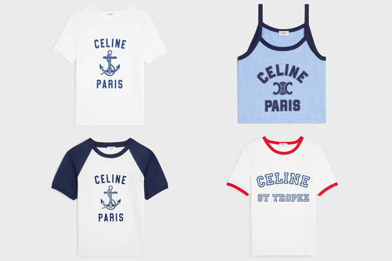 暢銷的不只是包包！CELINE夏季Logo T恤登場，LISA、BTS金泰亨私服街拍都在穿！