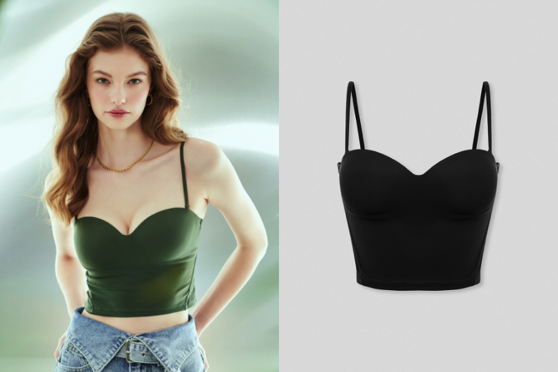 大胸、小胸怎麼買？跟著身形穿Bra top：舒適又集中，選對還能藏副乳