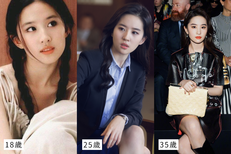 劉亦菲獨門保養術公開!神仙姐姐18歲到35歲進化史,不說還以為吃防腐劑長大!