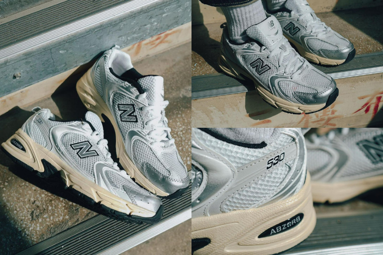 百搭時髦「銀色球鞋」盤點！NIKE老爹鞋、NB復古跑鞋…這5款都想擁有