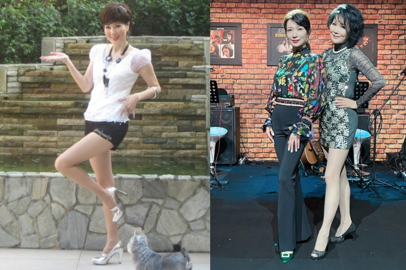 「長腿姐姐」馬世莉62歲還有絕世美腿!出道44年美腿不變,靠「倒踩腳踏車」國中就開始練