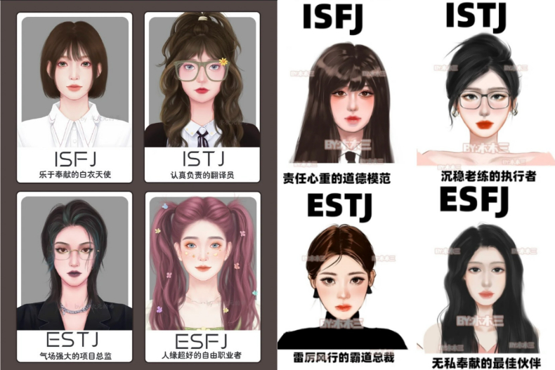 陸網瘋傳！從MBTI看出最適合的妝容與職業！ESTP可從事媒體業，INTJ多畫「高冷妝」更顯氣場